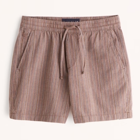 NWT abercrombie & fitch textured pull on short - Picture 1 of 6